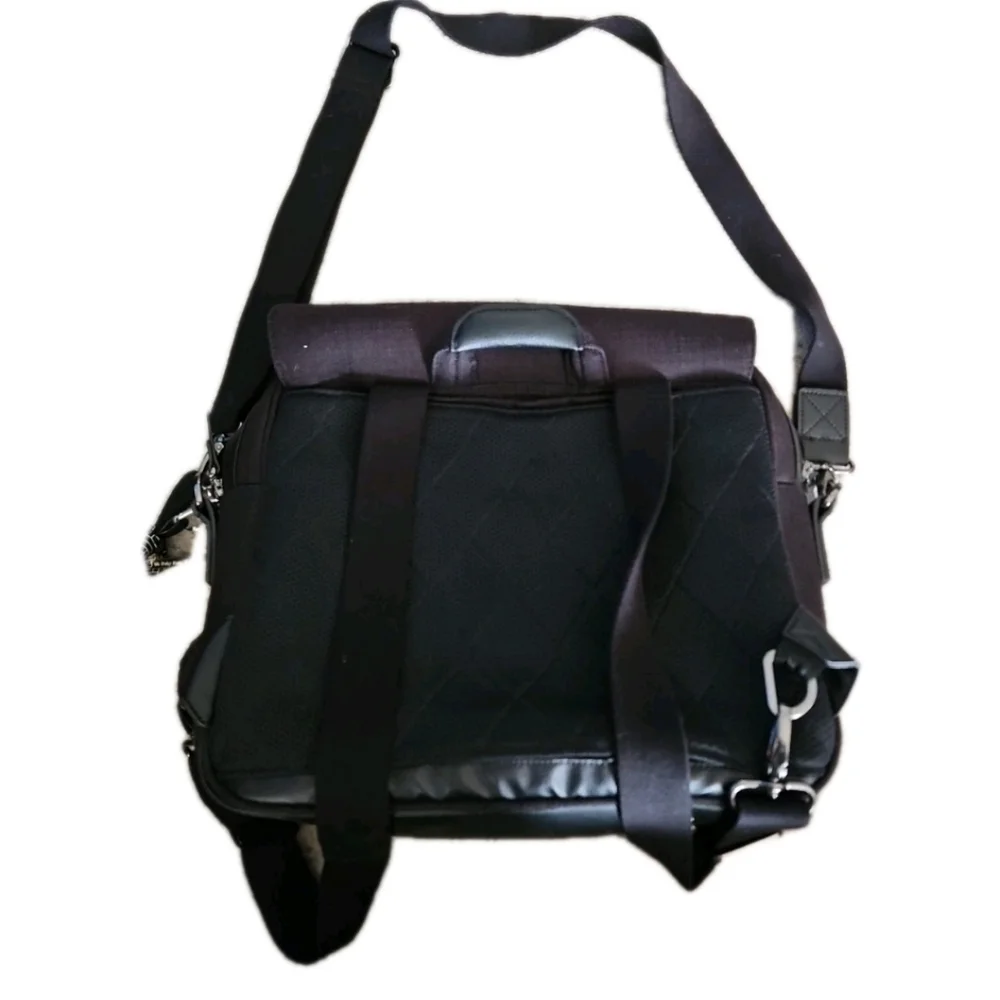 Nuna Unisex Black Diaper Bag/Backpack